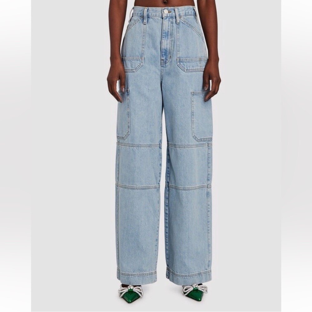 Frame Oversized Cargo Jean - size 25 - like new